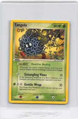 TANGELA 44/92 - UNCOMMON - NON-HOLO - EX Legend Maker - Pokemon Card - NM - Image 1