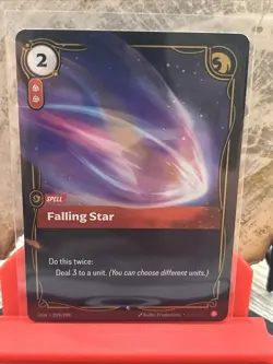 Riftbound Falling Star Card Origins OGN 029/298 League Of Legends English 29/298 - Image 1
