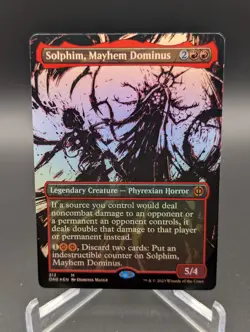 Solphim, Mayhem Dominus (Showcase) Phyrexia: All Will Be One Foil - Image 1