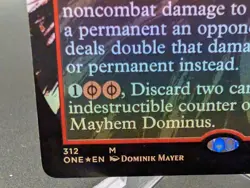 Solphim, Mayhem Dominus (Showcase) Phyrexia: All Will Be One Foil - Image 2