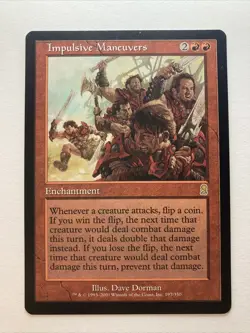 Impulsive Maneuvers Odyssey MTG LP - Image 1