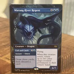 MTG - Marang River Regent (Borderless) TDM Regular Rare #0378 MINT - Image 1
