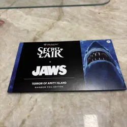 🦈 JAWS 🦈 Secret Lair FOIL 🦈 tERroR of aMiTy 🦈 SOLD OUT🦈 MtG - Image 1