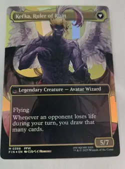 Kefka, Court Mage (0398) (Borderless) Final Fantasy Foil - Image 2