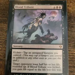 Blood Tribute ~ Zendikar [ Excellent ] [ Magic MTG ] - Image 1