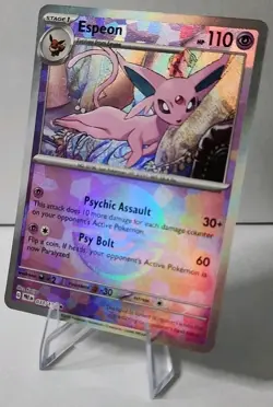 Pokemon Espeon TCG Prismatic Evolutions Pokeball 033/131 Near Mint - Image 1