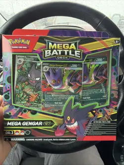 ENGLISH POKEMON TCG BATTLE DECK MEGA GENGAR EX - Image 1