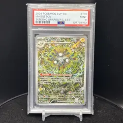 Magneton SVP 159 Pokemon Center Stamped Pokemon TCG PSA 9 MINT - Image 1