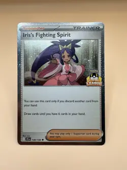 Pokemon Iris’s Fighting Spirit Ultra Ball League Stamp Promo Journey Together - Image 1