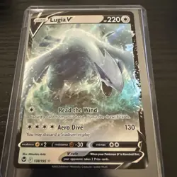 Pokemon TCG-Lugia V 138/195-Swsh12:Silver Tempest-Ultra Rare Holo NM - Image 1