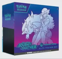 Pokemon Journey Together Pokemon Center Sealed ETB Elite Trainer Box - Image 1