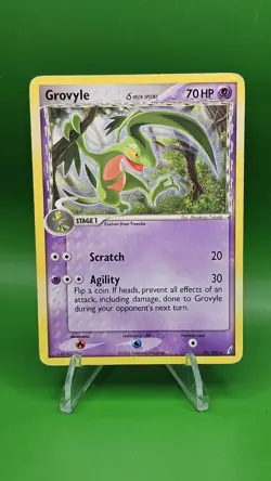 Grovyle (Delta Species) 19/100 Crystal Guardians Pokemon TCG Regular MP - Image 1