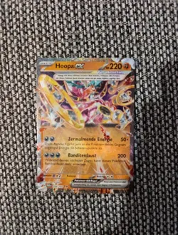 Hoopa Ex 098/182 Paradoxrift Deutsch NM Pokemon - Image 1