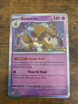 Alakazam - MEP 003 - Mega Evolution Promo - Pokemon TCG - Image 1