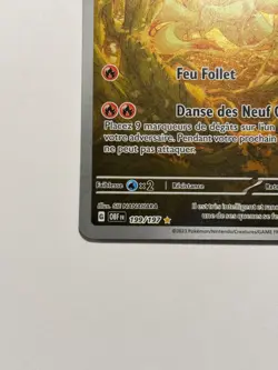 Carte Pokemon Feunard 199/197 EV Flammes Obsidiennes FR - Image 5