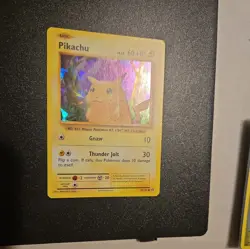 POKEMON PIKACHU 35/108 CRACKED ICE HOLO XY EVOLUTIONS LP- - Image 2