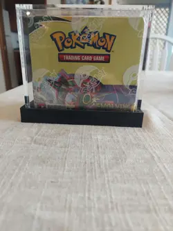 Pokemon TCG Evolving Skies Sword and Shield Booster Box Sealed with Acrylic Case - Image 1