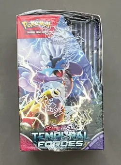 Pokemon TCG: Scarlet & Violet Temporal Forces Half Booster Box (18 Packs) SEALED - Image 1