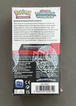 Pokemon TCG: Scarlet & Violet Temporal Forces Half Booster Box (18 Packs) SEALED - Image 3
