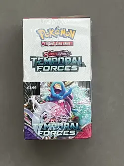 Pokemon TCG: Scarlet & Violet Temporal Forces Half Booster Box (18 Packs) SEALED - Image 4