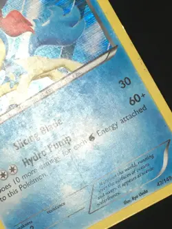 Pokemon TCG Keldeo 47/149 Boundaries Crossed Holo Rare MP - Image 3