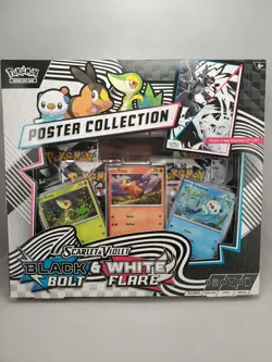 Pokemon Black Bolt And White Flare Unova Poster Collection IN HAND READY TO SHIP - Image 1