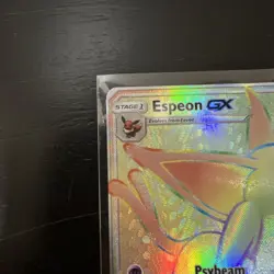 ESPEON GX #152/149 - Secret Rainbow Rare Pokemon Sun and Moon Base Set - Image 3