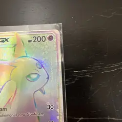 ESPEON GX #152/149 - Secret Rainbow Rare Pokemon Sun and Moon Base Set - Image 4