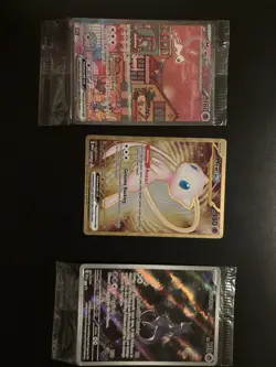 Pokemon TCG 151 UPC Promo Set Mew 053, Mewtwo 052, Metal Mew 205 New Sealed - Image 3