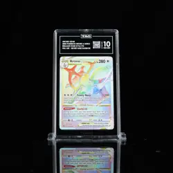 Pokemon Brilliant Stars Arceus VStar Rainbow Secret Rare 176/172 TAG 10 Not Psa - Image 1
