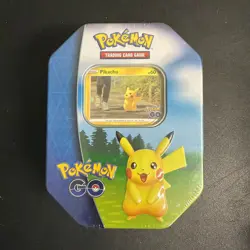 Pokemon GO TCG: PIKACHU Tin * FACTORY SEALED FREE SHIPPING - Image 1