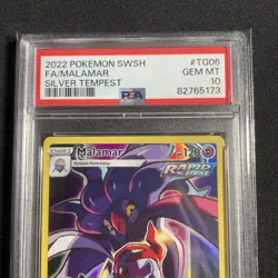 Malamar TG06/TG30 PSA 10 - Pokemon Silver Tempest Trainer Gallery 2022 - Image 3