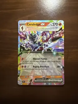 Pokemon Ceruledge ex 036/191 Surging Sparks Scarlet & Violet Double Rare M/NM - Image 1