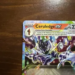 Pokemon Ceruledge ex 036/191 Surging Sparks Scarlet & Violet Double Rare M/NM - Image 2