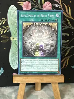 Yugioh - Sinful Spoils of the White Forest - SUDA-EN055 Supreme Darkness - 1st E - Image 1