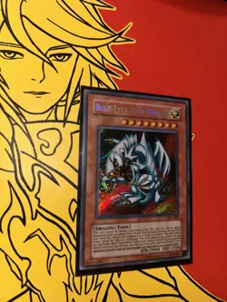 Blue-Eyes Toon Dragon SRL-000 Spell Ruler Unlimited Very Lightly Played - Image 1