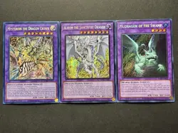 Albion The Sanctifire Dragon + Mudragon Of The Swamp + Mysterion | YuGiOh! - Image 1