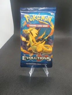 Pokemon XY Evolutions Booster Trading Card Game - One Sealed Pack - Image 1