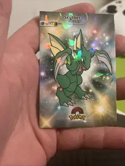 2024 POKEMON SHINY DATABASE Card #123 SCYTHER Peru Edition - Image 1