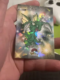 2024 POKEMON SHINY DATABASE Card #123 SCYTHER Peru Edition - Image 2