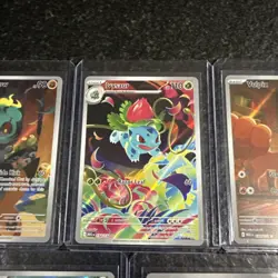 2025 Pokemon Mega Evolution Lot Of 5 Illustration Rare Cards - Image 3