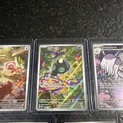 2025 Pokemon Mega Evolution Lot Of 7 Illustration Rare Cards - Image 3
