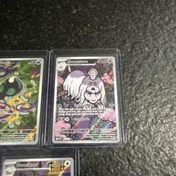 2025 Pokemon Mega Evolution Lot Of 7 Illustration Rare Cards - Image 4