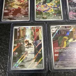 2025 Pokemon Mega Evolution Lot Of 7 Illustration Rare Cards - Image 5