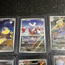 2025 Pokemon Mega Evolution Lot Of 8 Illustration Rare Cards - Image 3