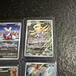2025 Pokemon Mega Evolution Lot Of 8 Illustration Rare Cards - Image 4