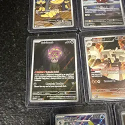 2025 Pokemon Mega Evolution Lot Of 8 Illustration Rare Cards - Image 5