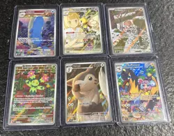 Pokemon Journey Together Lot of 6 Illustration Rare cards! - Image 1