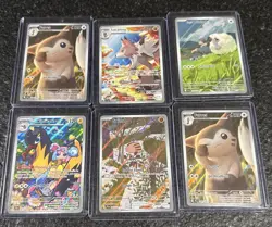 Pokemon Journey Together Lot of 6 Illustration Rare cards! - Image 1
