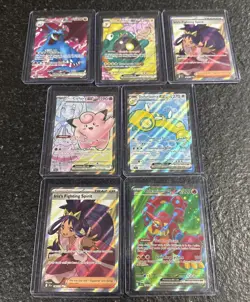 Pokemon Journey Together Ultra Rare lot of 7 cards! - Image 1